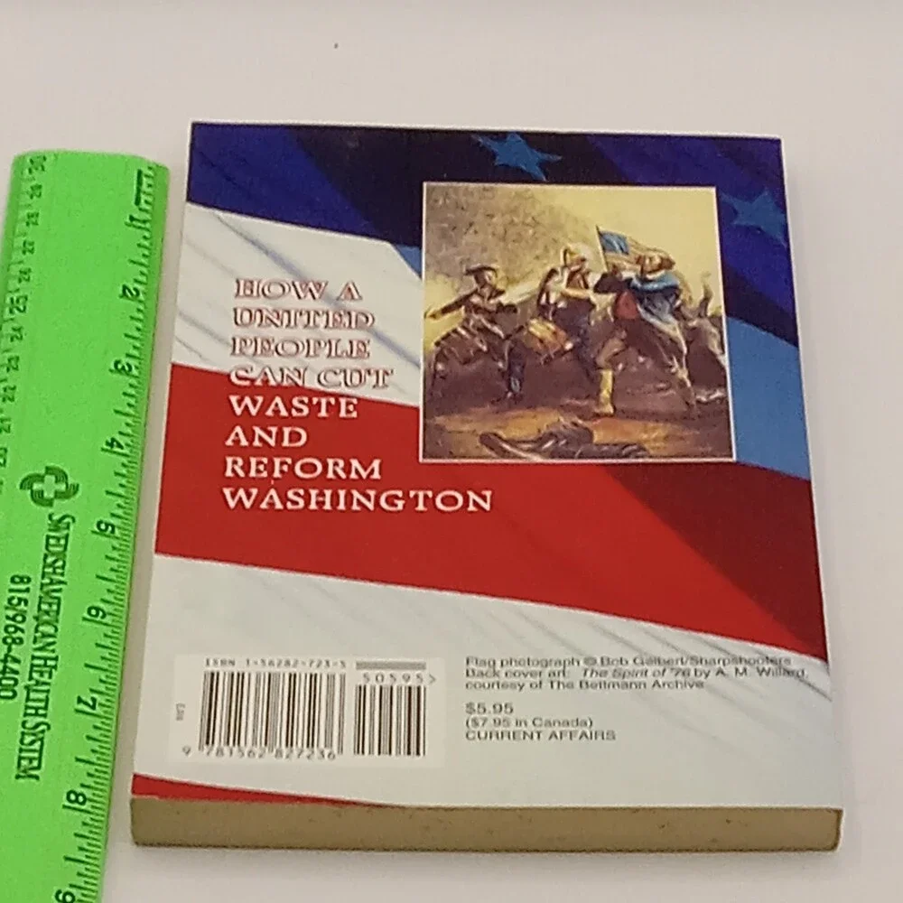 ROSS PEROT Not for Sale at Any Price Paperback 1993 1st and Campaign PIN - Picture 6 of 11